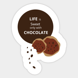 Chocolate Sticker